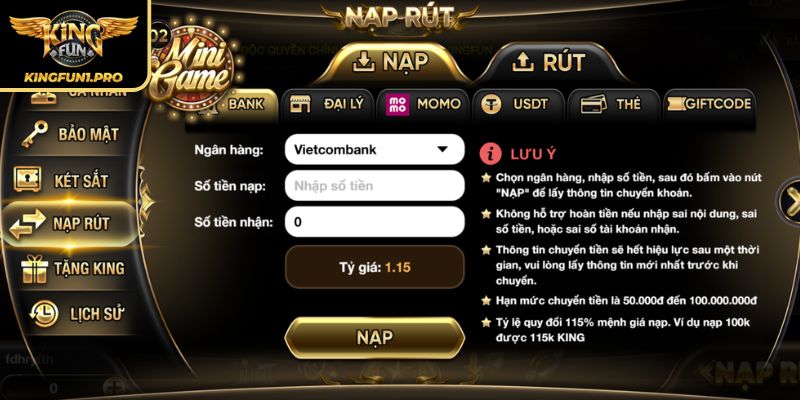 Kingfun - Cổng Game Bài Quốc Tế Đang Gây Bão Thị Trường 30 Kingfun cung cấp dịch vụ chuẩn 5 sao